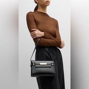 YSL STYLE Black Leather Handbag gorgeous